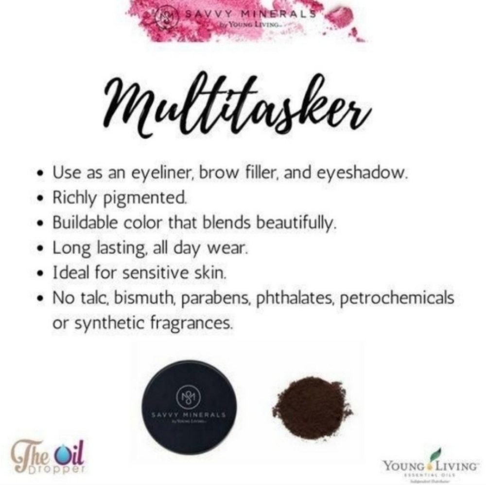 Savvy by Young Living Multi Tasker Eye Brow Shadow DARK